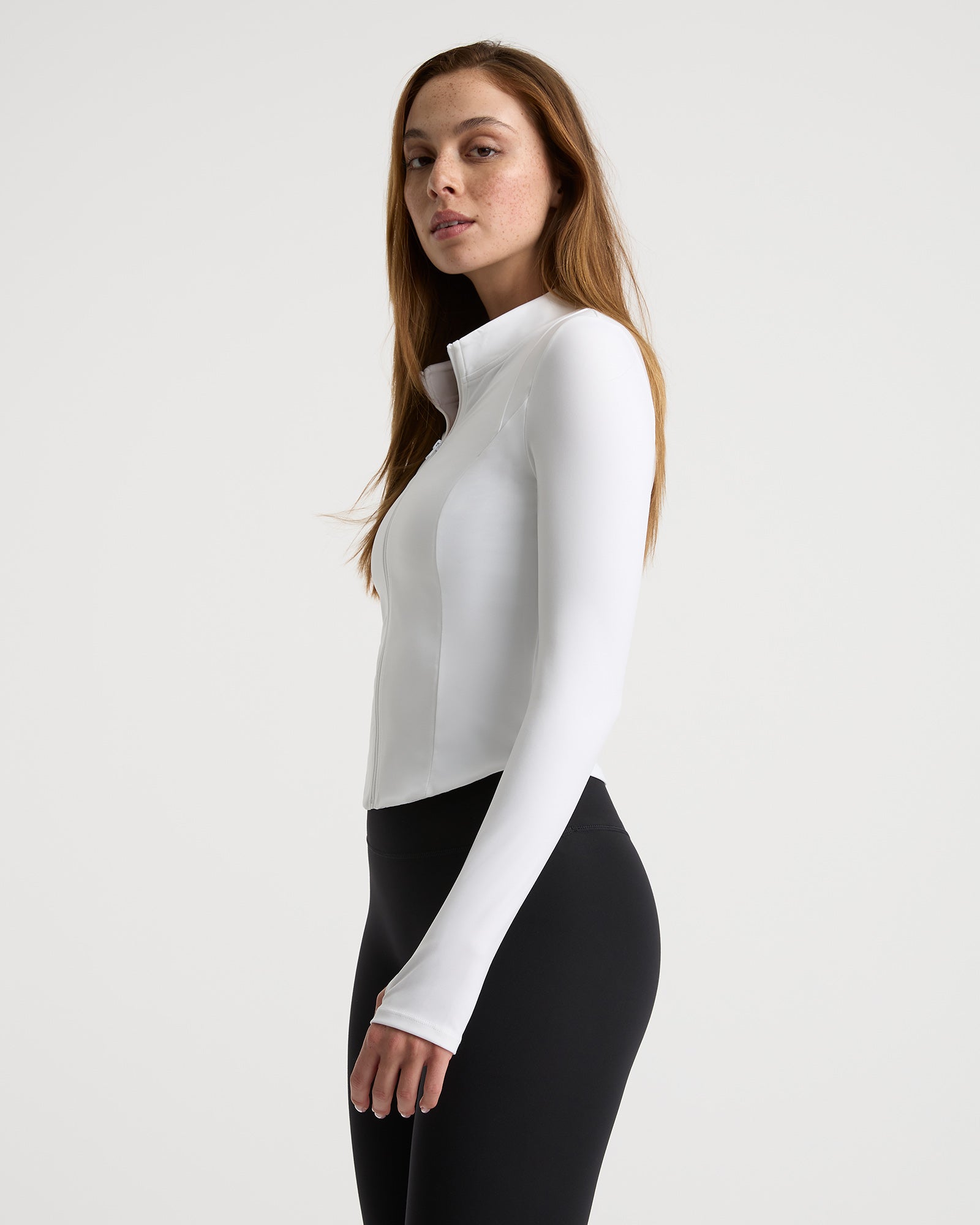 Ayva Contouring Jacket - Ice White