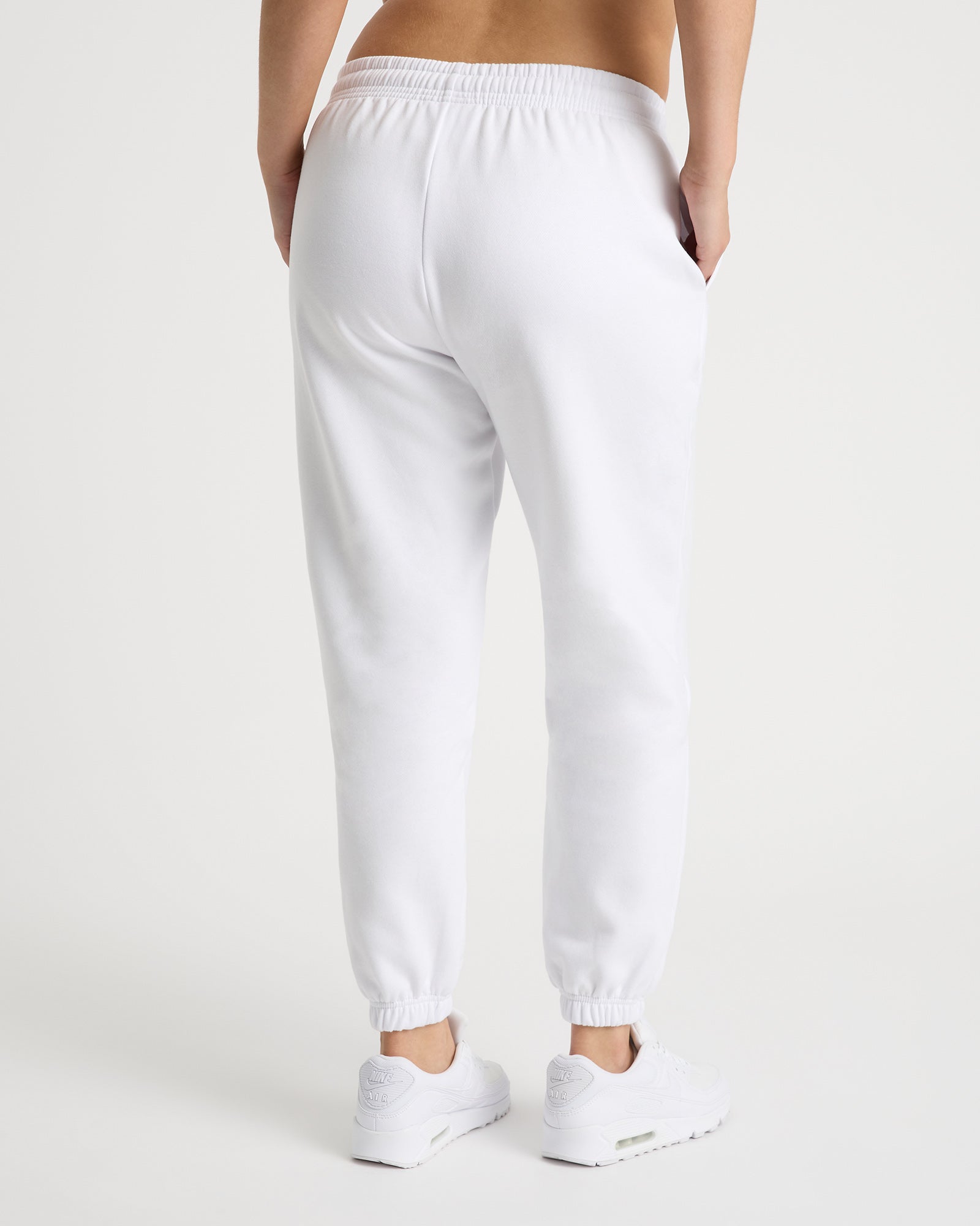 Edie unisex track pant - Ice White