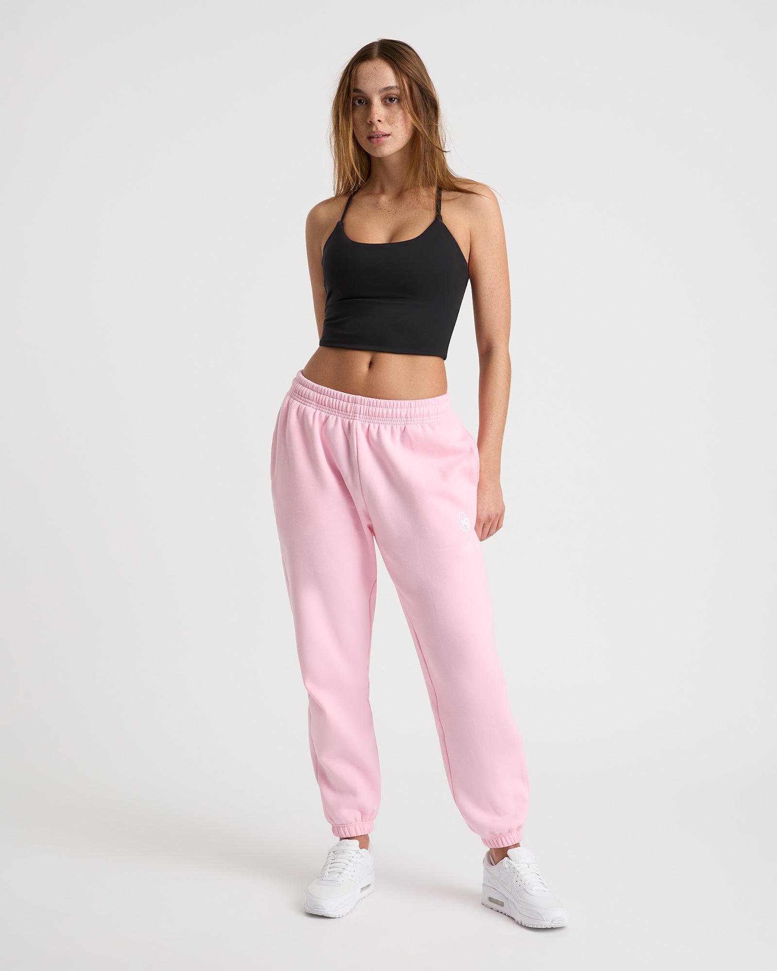 Edie unisex track pant - Rosé Pink