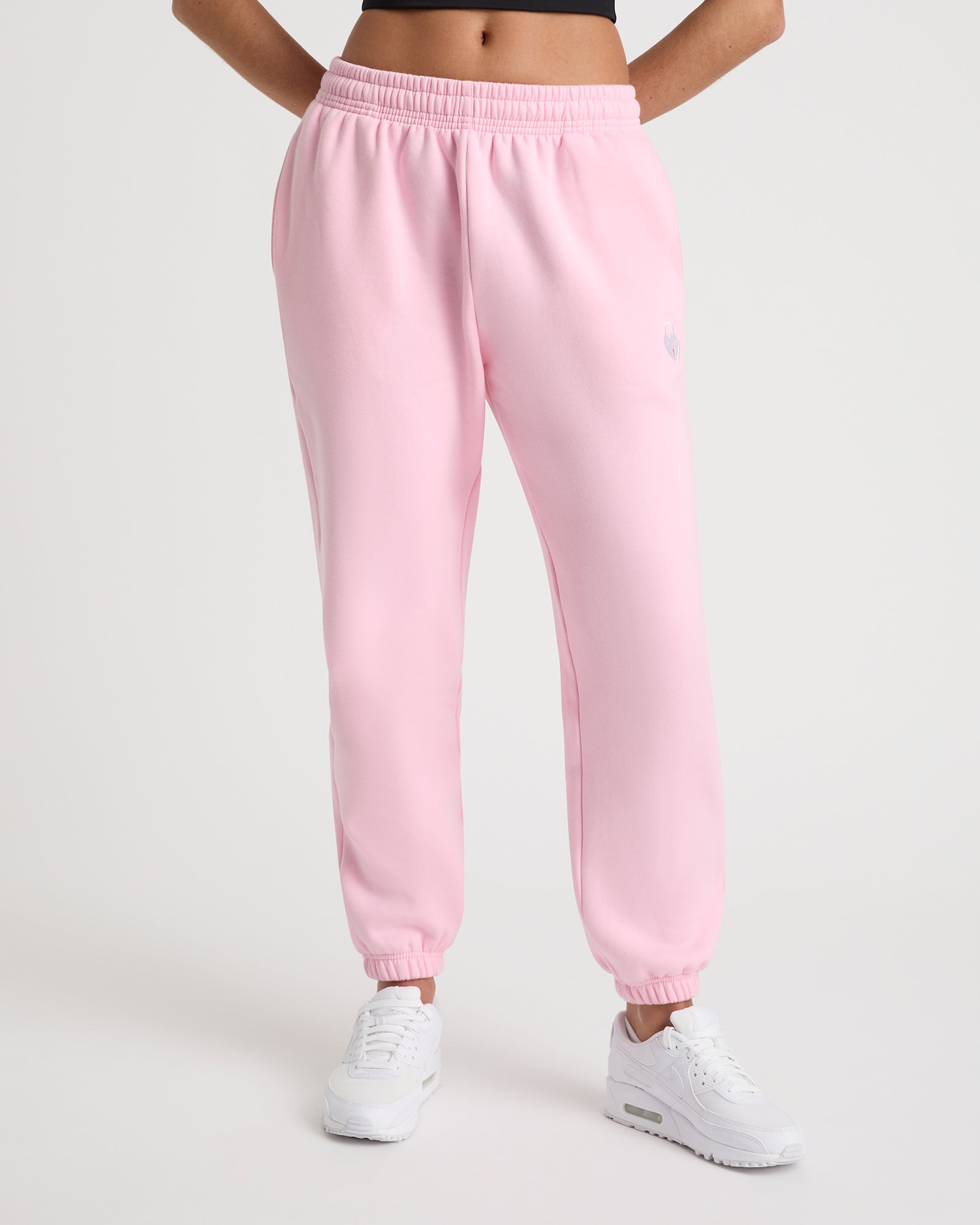 Edie unisex track pant - Rosé Pink