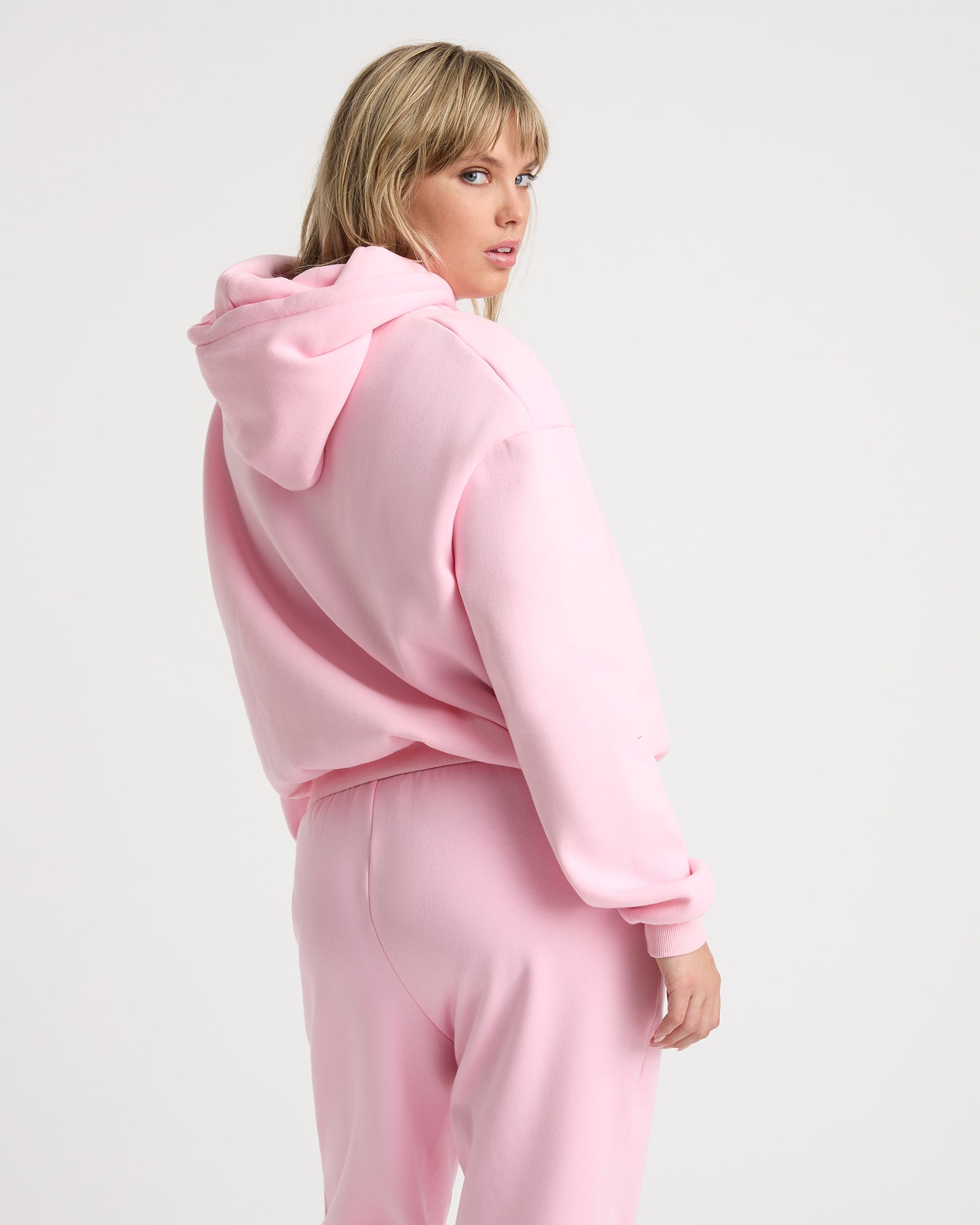 Edie unisex hoodie - Rosé Pink