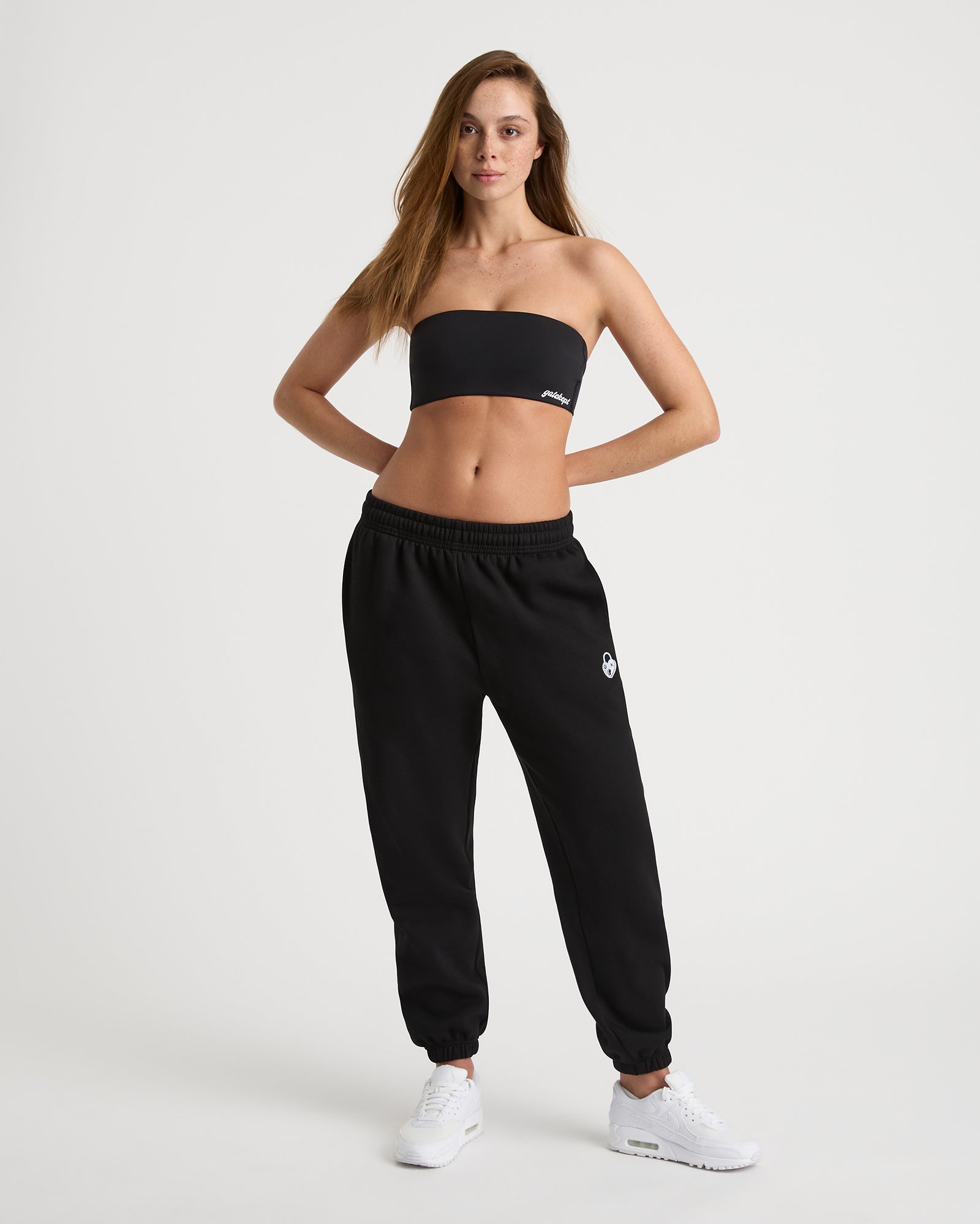 Edie unisex track pant - Black