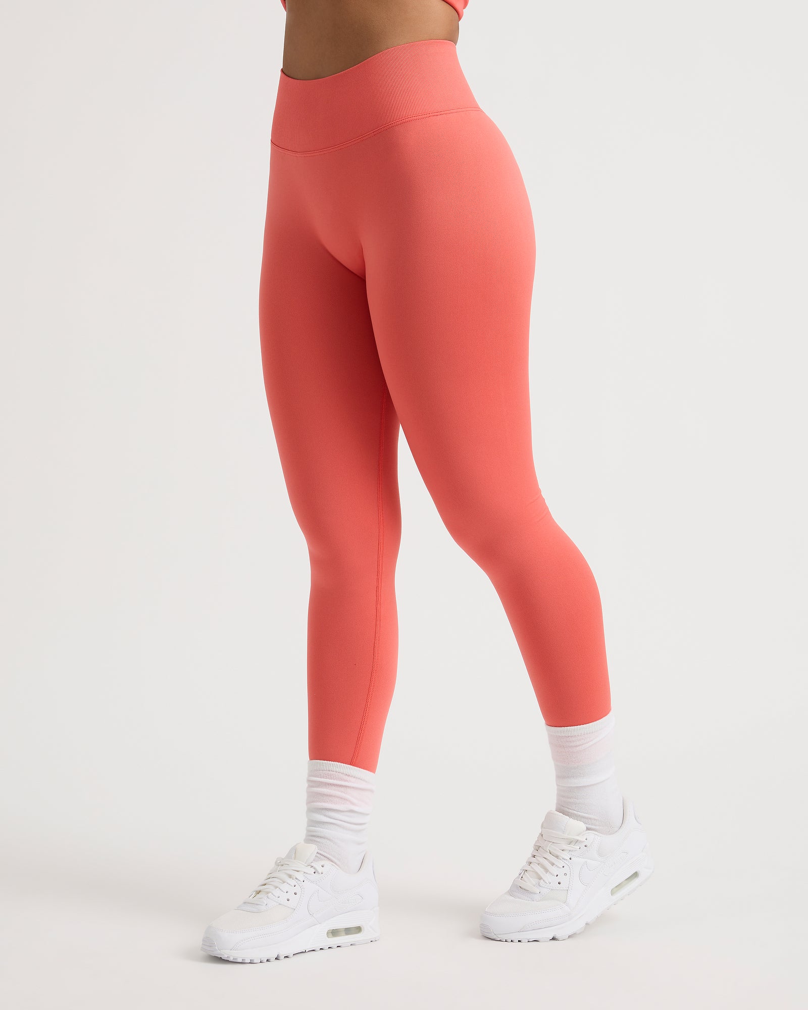 Pembe Seamless Leggings - Coral