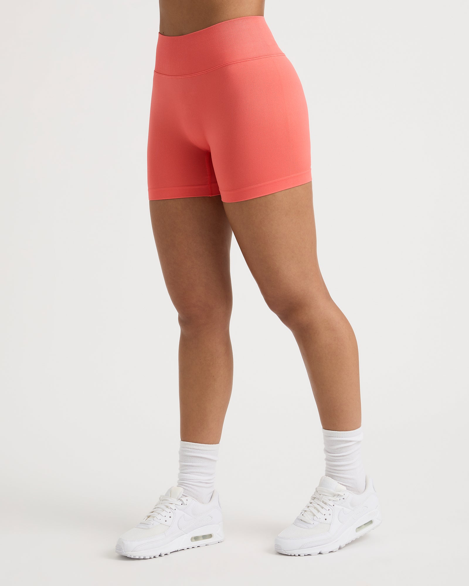 Pembe Seamless Shorts - Coral