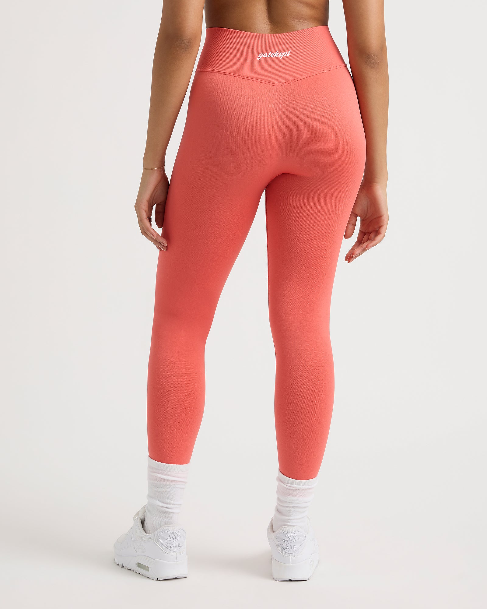 Pembe Seamless Leggings - Coral