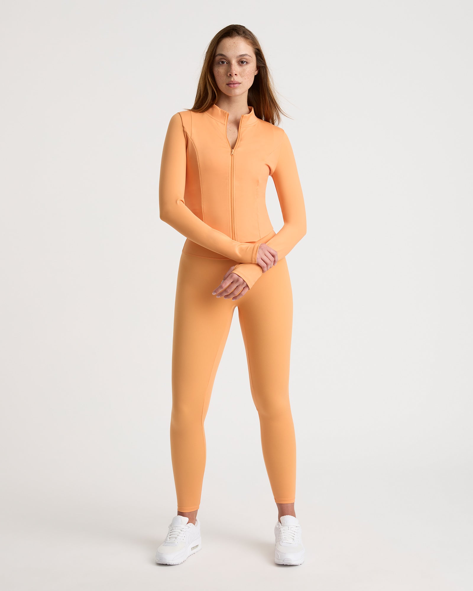 Ayva contouring jacket - Apricot